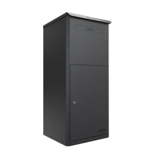 Brooklyn Large Parcel Drop Box Front or Rear Access - Black