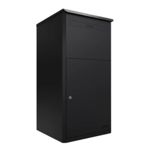 Brooklyn Extra Large Parcel Drop Box Front or Rear Access - Black