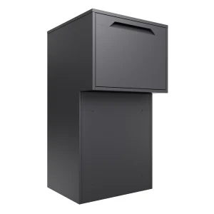 Chelsea II Parcel Post Box for Gate, Fence & Through-the-Wall Mounting – Anthracite