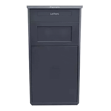 Parcel box front view small