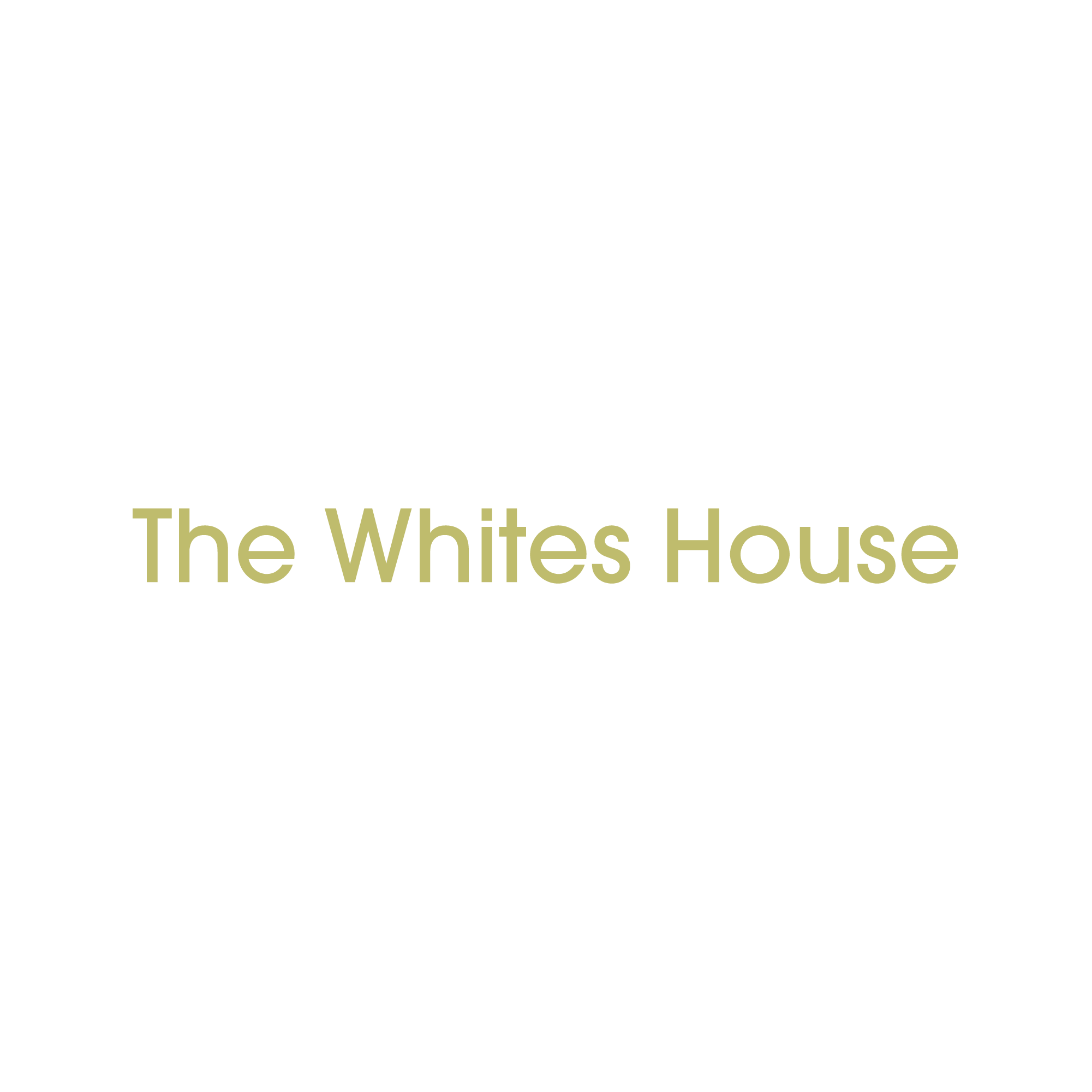 D4 House Name Decal Sticker - Large in gold