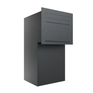 Miami II Parcel Post Box for Gate, Fence & Through-the-Wall Mounting - Anthracite