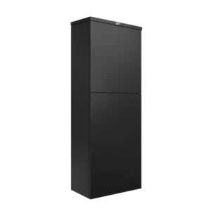 Oslo Parcel Letterbox Rear Retrieval Black