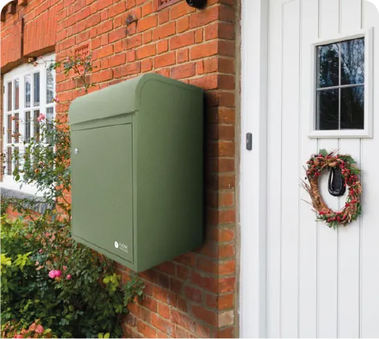 letter box wall mounted