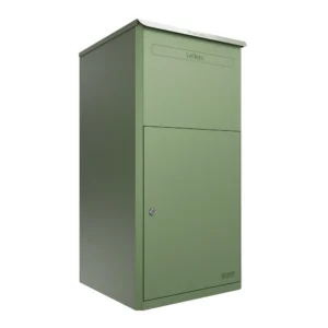 Brooklyn Extra Large Parcel Drop Box Front or Rear Access - Pale Green