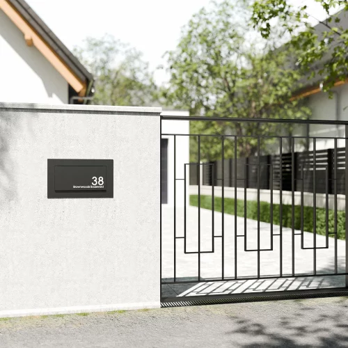 Harrow Modern House Lifestyle Black B