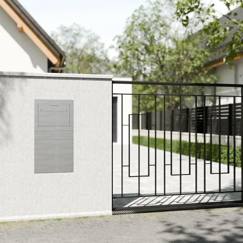 Monaco Modern House BrushedMetal_B2