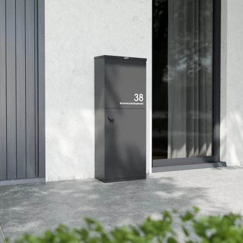 Oslo Lifestyle Modern House Door Front Grey B