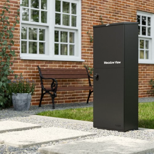 Oslo Lifestyle Rural House Door Front Black A