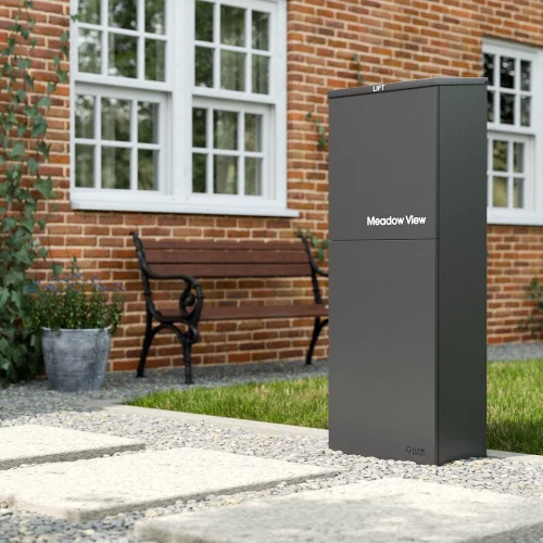 Oslo Lifestyle Rural House Door Rear Grey A
