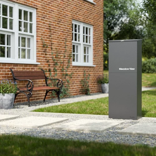 Oslo Lifestyle Rural House Door Rear Grey B