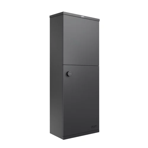 Oslo_ParcelBox_Grey_View_B_Front_