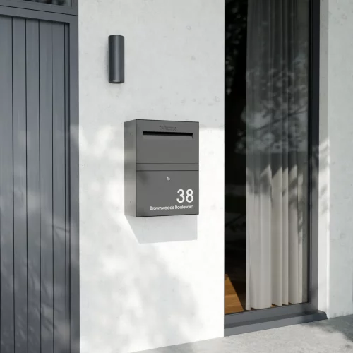 Rome Medium Modern House Grey View B