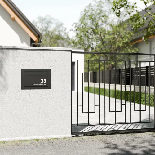 Windsor Medium Modern House Lifestyle Black B